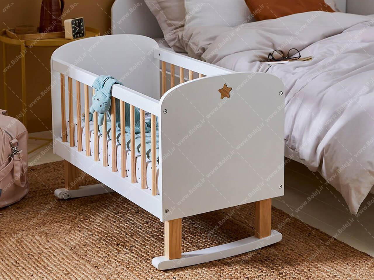 تخت گهواره ای کنار مادر  tnb